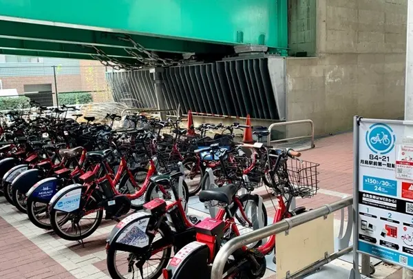 シェアサイクルポート B4-21.月島駅前第一駐輪場