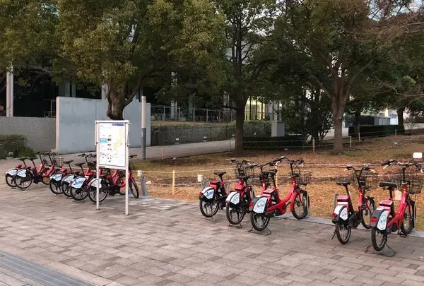 シェアサイクルポート 【移設中】H1-06.武蔵野大学