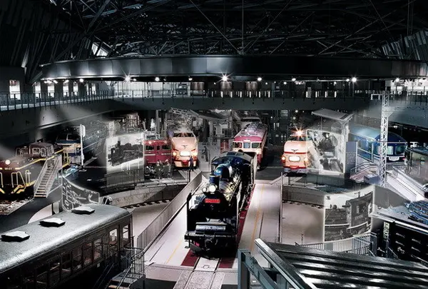 一番人気の鉄道博物館