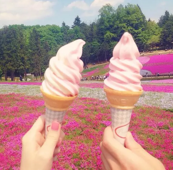絶品！さくらソフトクリーム
