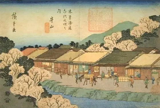 ＜守山宿＞