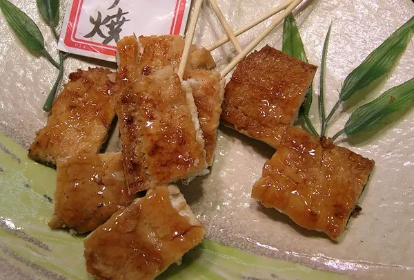 鱧の串もある
