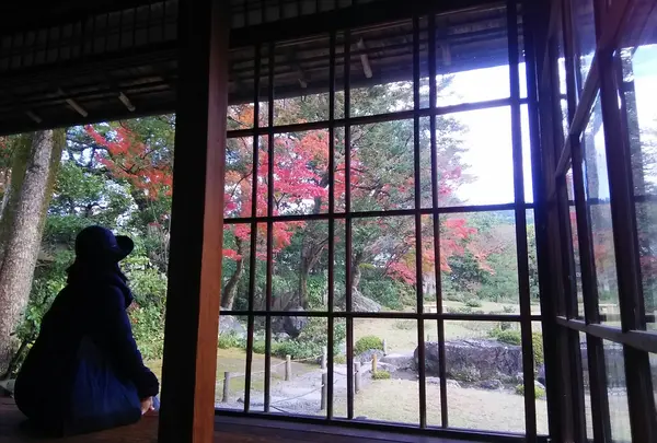 母屋からの眺め