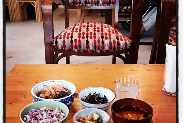 ランチは、和食のプレート。