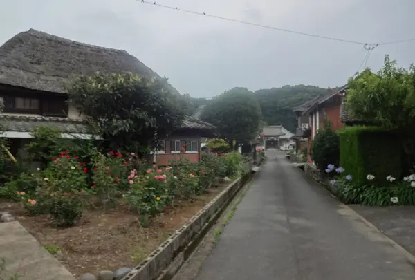 農村の街並み