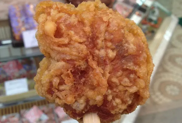 もみじ饅頭揚げ