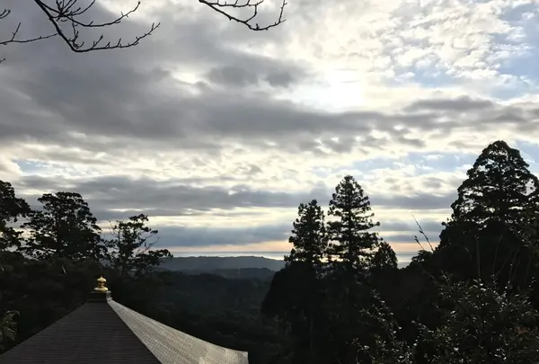 稲荷堂から見た景色