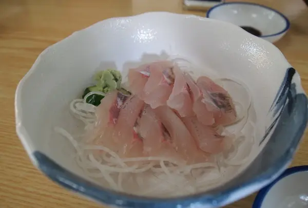 お刺身にして