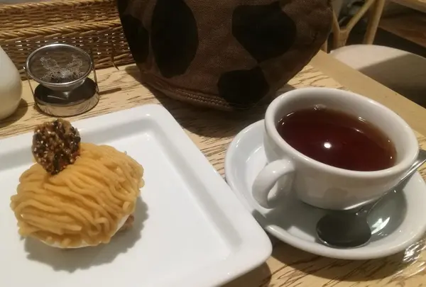 レンズ豆のモンブラン