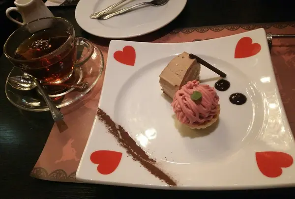 コース料理のデザート