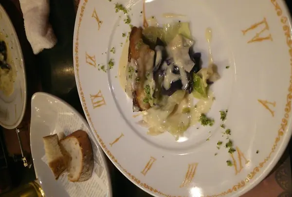 コース料理の一皿