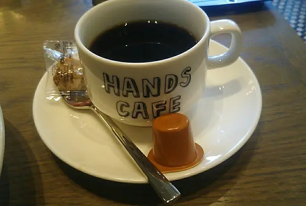 コーヒーのカップも