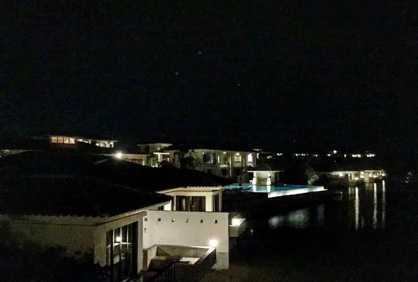 夜のライトアップ