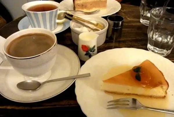 ケーキセットでゆっくり