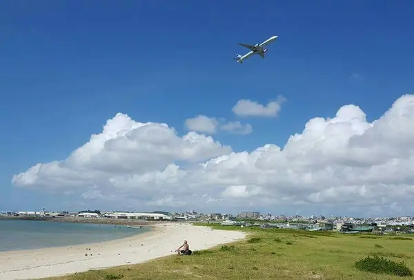 空港が近いから圧巻