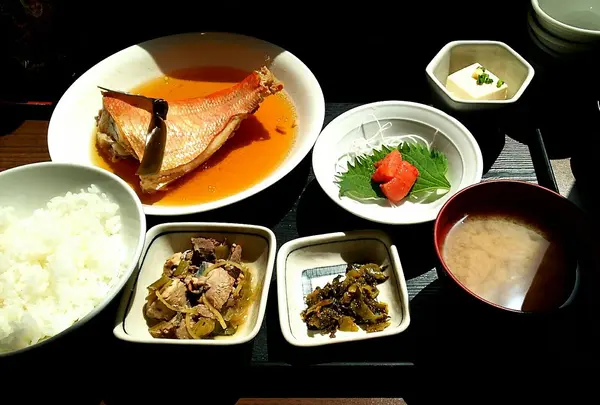 金目の煮付け