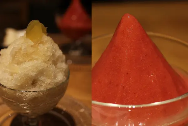 氷を使わないかき氷？！
