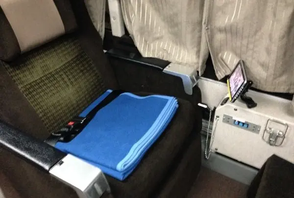 車内に４席しかないプレミアムシート