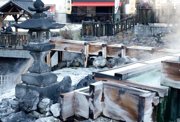 草津名物「湯畑」