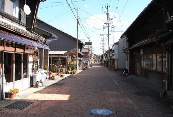 関の町並み