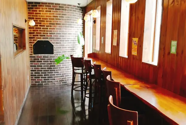 おしゃれなイートインコーナー