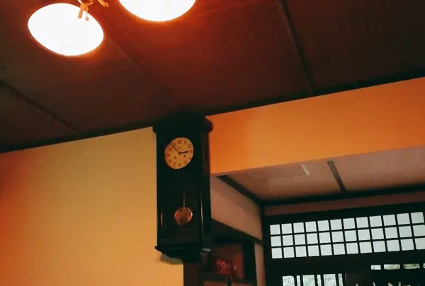 レトロなロビー
