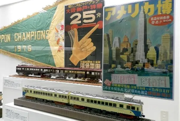 ギャラリーには野球だけでなく鉄道やイベントなどの資料も！