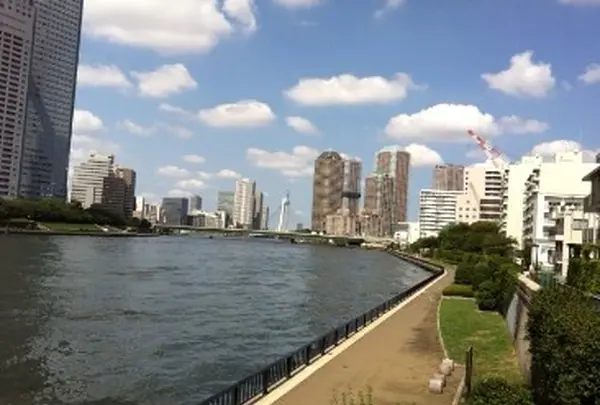 隅田川沿い 散歩コース