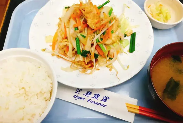 空港食堂の激うまフーチャンプルー