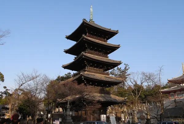 シンボルの五重塔