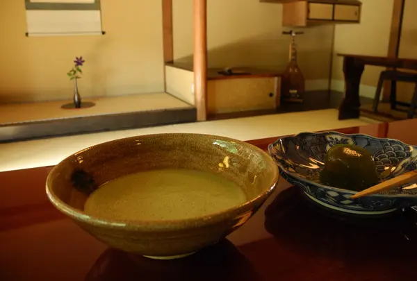 お茶が頂けます