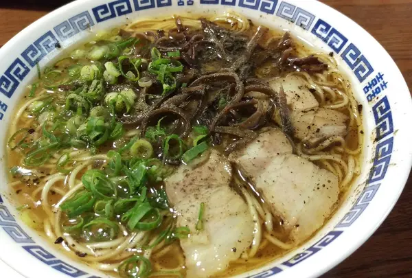 侍茶屋のラーメン