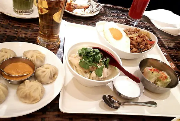 牛肉の小籠包&ディナーセット
