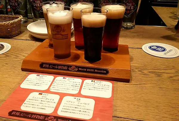 ビール飲み比べ