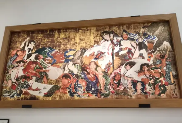 現代の技術で復元した絵