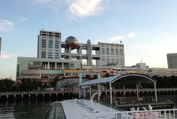 お台場に到着