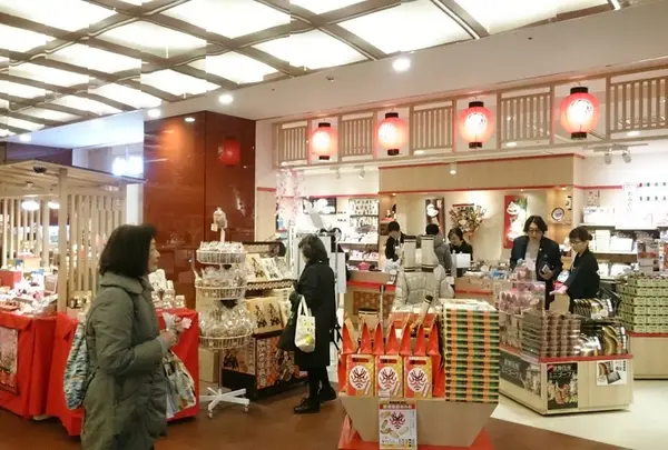 地下のお土産売り場