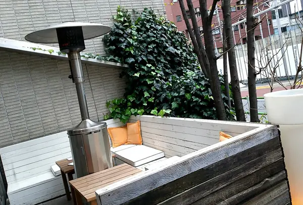 外カフェ