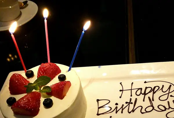 お誕生日プレート