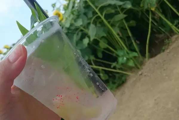 ひんやりドリンクも♡