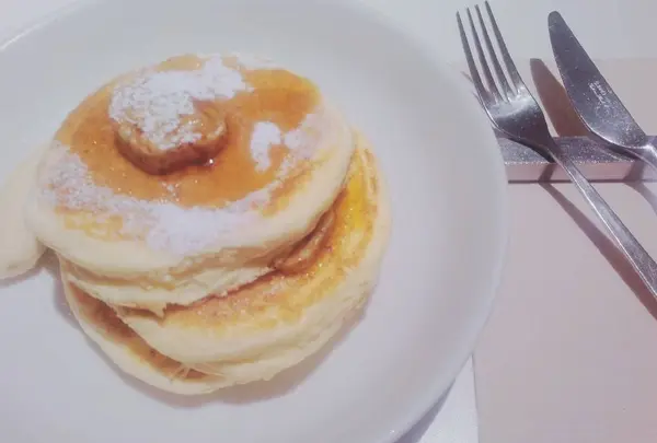 ふわっふわのあま～いパンケーキ♡