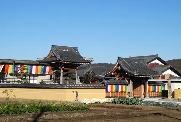 途中のお寺
