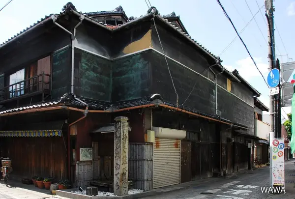 熊野古道道標 和歌山県湯浅町