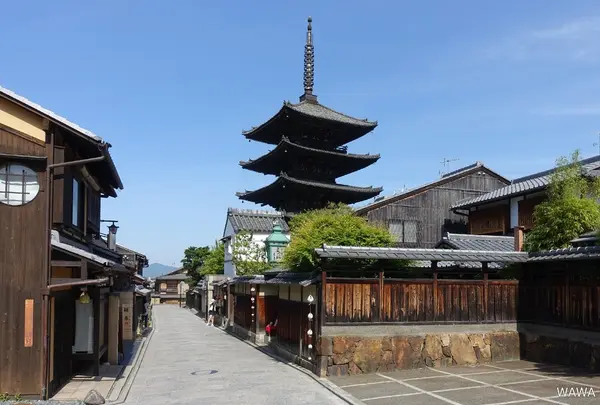 八坂の塔　京都市産寧坂（門前町　京都）