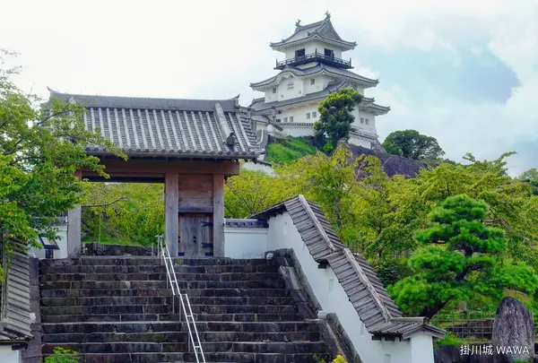 掛川城　掛川宿