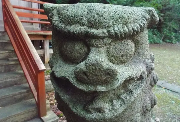正面から