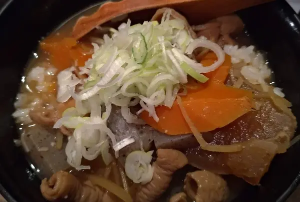 もつ煮ライス