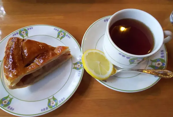 ジョンも食べたと言うアップルパイ(*^^*)