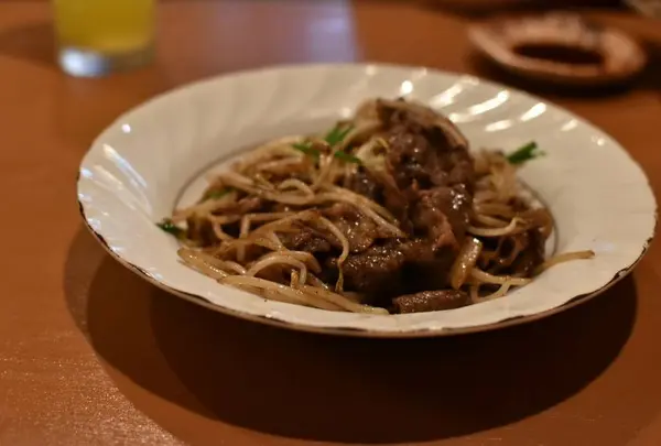 石垣牛にんにくチャンプルー