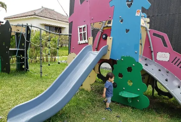 子供の遊び場もあり